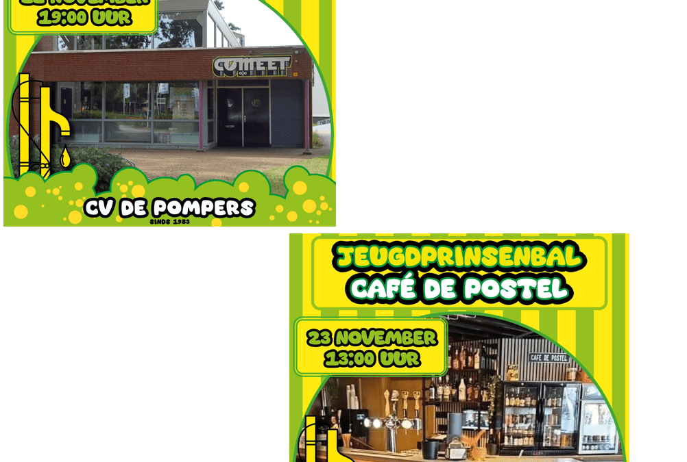 Pompers vieren carnaval op nieuwe locatie