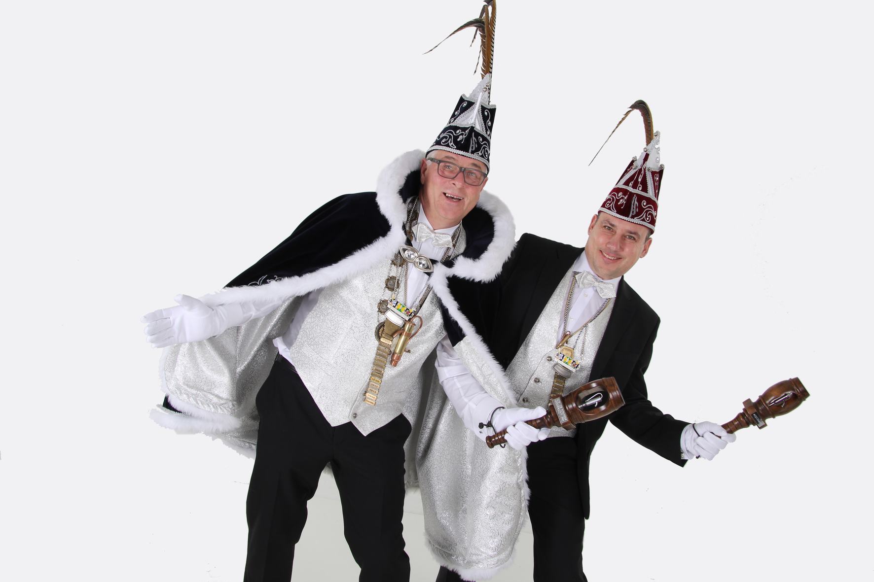 Prins Hans en Adjudant Bernhard